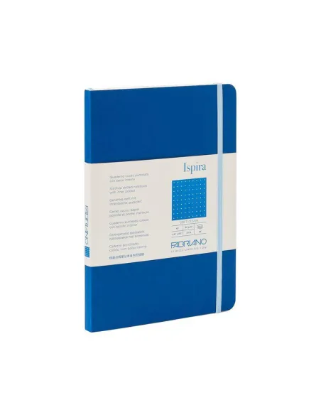 CUADERNO FABRIANO ISPIRA A5 CM PUNTOS AZUL