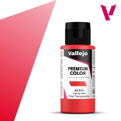 VALLEJO PREMIUM COLOR 60 ml Candy Rojo