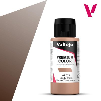 VALLEJO PREMIUM COLOR 60 ml Candy Marrón