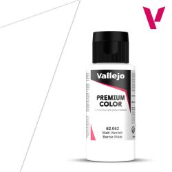 VALLEJO PREMIUM COLOR 60 ml Barniz Mate