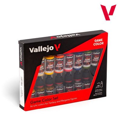 PINTURA VALLEJO GAME 18 ml 16 COLORES INTRODUCCION