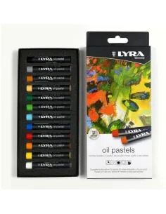 PASTELES AL OLEO LYRA CAJA 12 COLORES 2