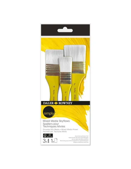 SET 3 PALETINAS DALER ROWNEY SIMPLY MIX MEDIA