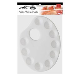 PALETA ALEX BOG PLAS OVALADA 29X19 CM CON POCILLOS