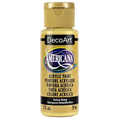 PINTURA AMERICANA 59ml OCRE AMARILLO No 8