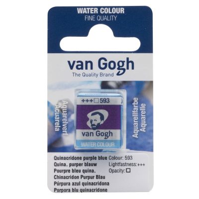 ACUARELA VAN GOGH PURPURA AZUL QUINA 593