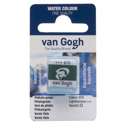 ACUARELA VAN GOGH VERDE FTALO 675