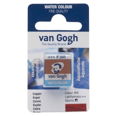 ACUARELA VAN GOGH COBRE 805