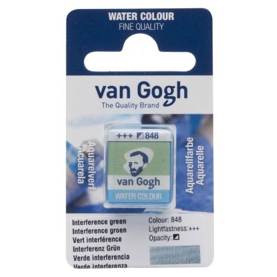 ACUARELA VAN GOGH VERDE INTERFERENCIA 848