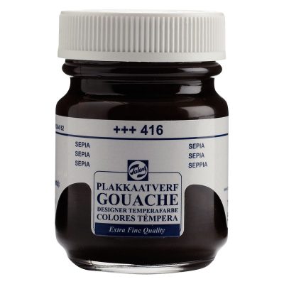GOUACHE TALENS 50ML SEPIA 416