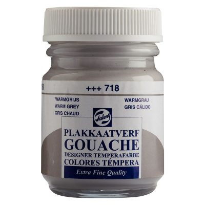 GOUACHE TALENS 50ML GRIS CALIDO 718