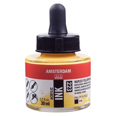 TINTA AMSTERDAM 30ML AMARIL NAP OSC 223