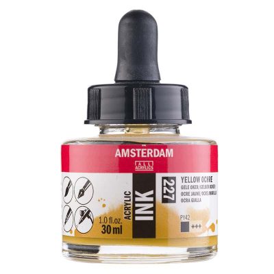 TINTA AMSTERDAM 30ML OCRE AMARILLO 227