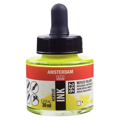 TINTA AMSTERDAM 30ML AMARIL REFLEX 256