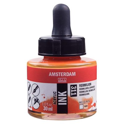 TINTA AMSTERDAM 30ML BERMELLON 311