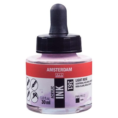 TINTA AMSTERDAM 30ML ROSA CLARO 361