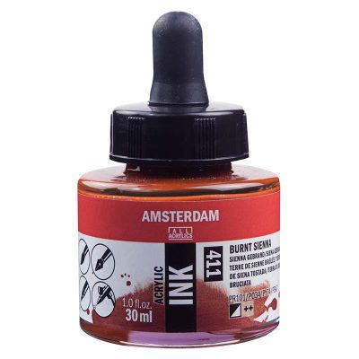TINTA AMSTERDAM 30ML T SIENA TOST 411