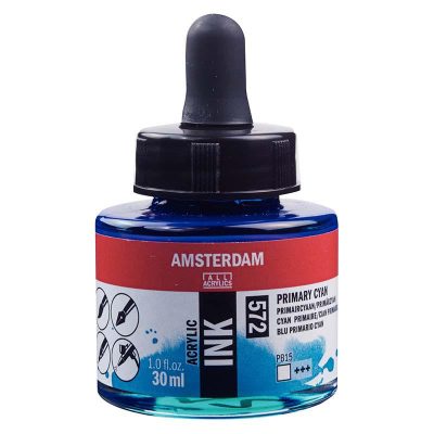 TINTA AMSTERDAM 30ML CIAN PRIM 572