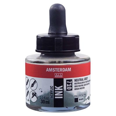 TINTA AMSTERDAM 30ML GRIS NEUTRO 710