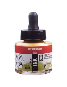 TINTA AMSTERDAM 30ML ORO CLARO 802