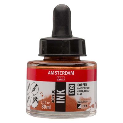 TINTA AMSTERDAM 30ML COBRE 805