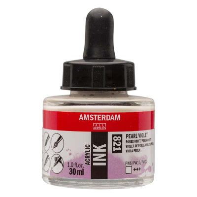 TINTA AMSTERDAM 30ML VIOLETA PERLA 821