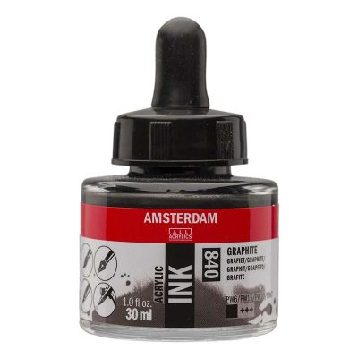 TINTA AMSTERDAM 30ML GRAFITO 840
