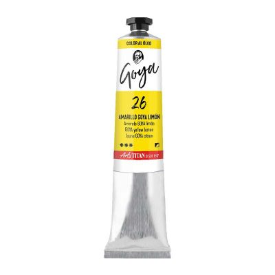 OLEO GOYA 60ML AMARILLO LIMÓN GOYA 26