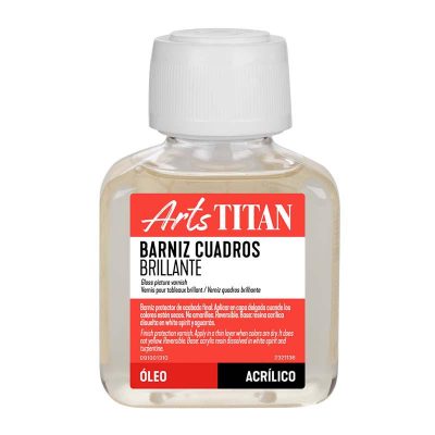 BARNIZ CUADROS BRILLANTE TITAN 100ML