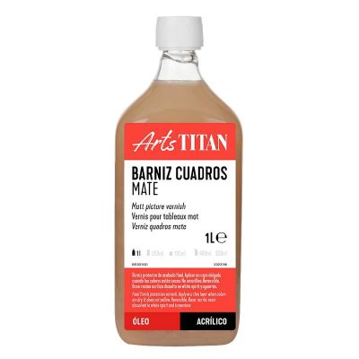 BARNIZ CUADROS MATE OPAL TITAN 1000ML