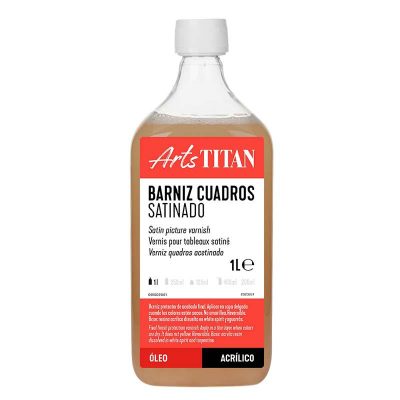 BARNIZ CUADROS SATINADO TITAN 1000ML