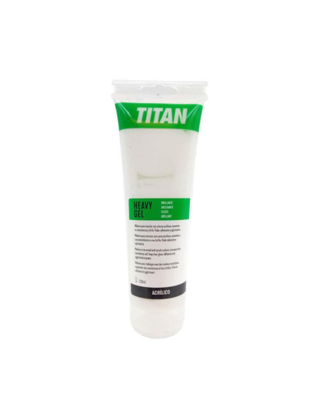 HEAVY GEL ACRÍLICO BRILLANTE TITAN 230ML